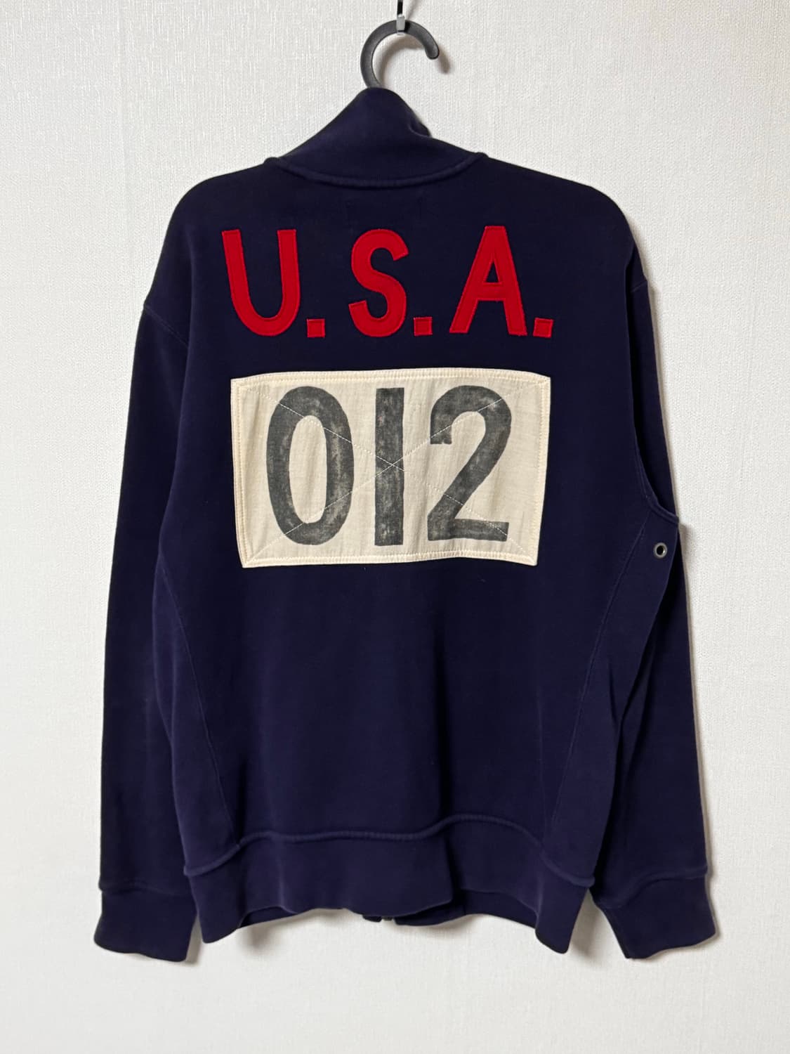 폴로 랄프로렌 성조기 빅패치 기모 트랙 자켓 상품이미지5