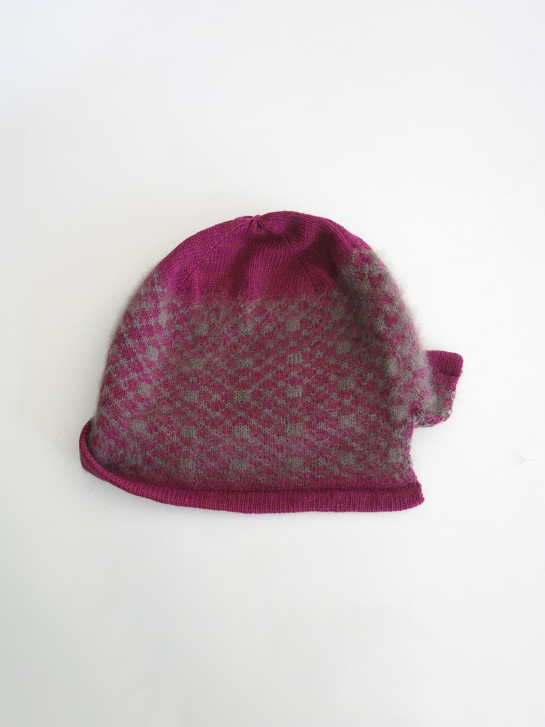 콕스피핀 Split brim hat - plum 상품이미지2