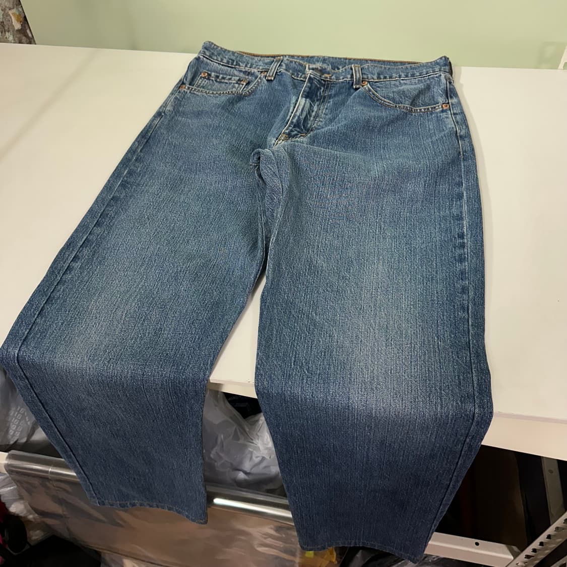 우먼L 리바이스512 USA 보이프렌드핏 데님팬츠 청바지 상품이미지4