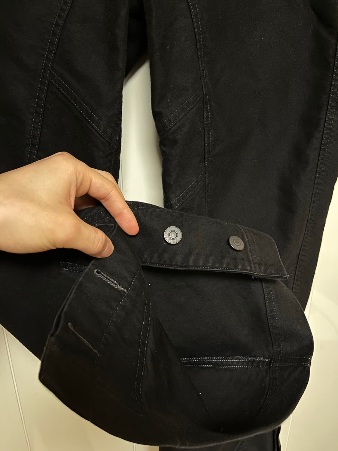 블랙멀 Split Trousers Black (Moleskin) L 상품이미지3