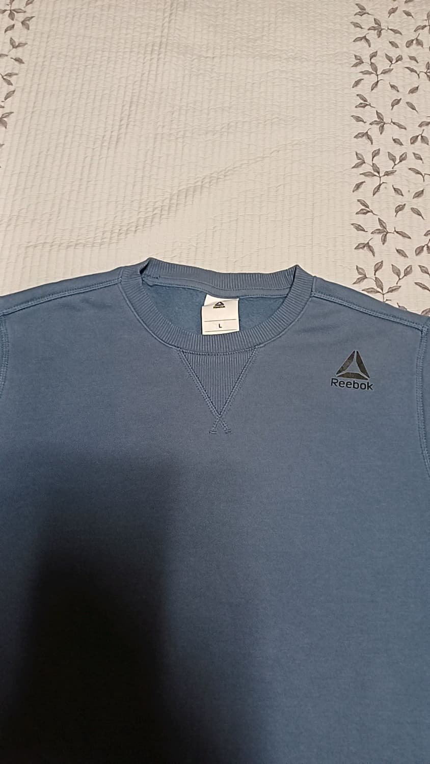 리복 기모맨투맨 100 가슴54 기장67 상품이미지2