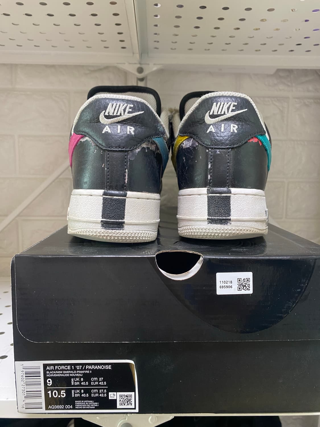 나이키 피스마이너스원 에어포스 (피마원)3.0 270사이즈 상품이미지4