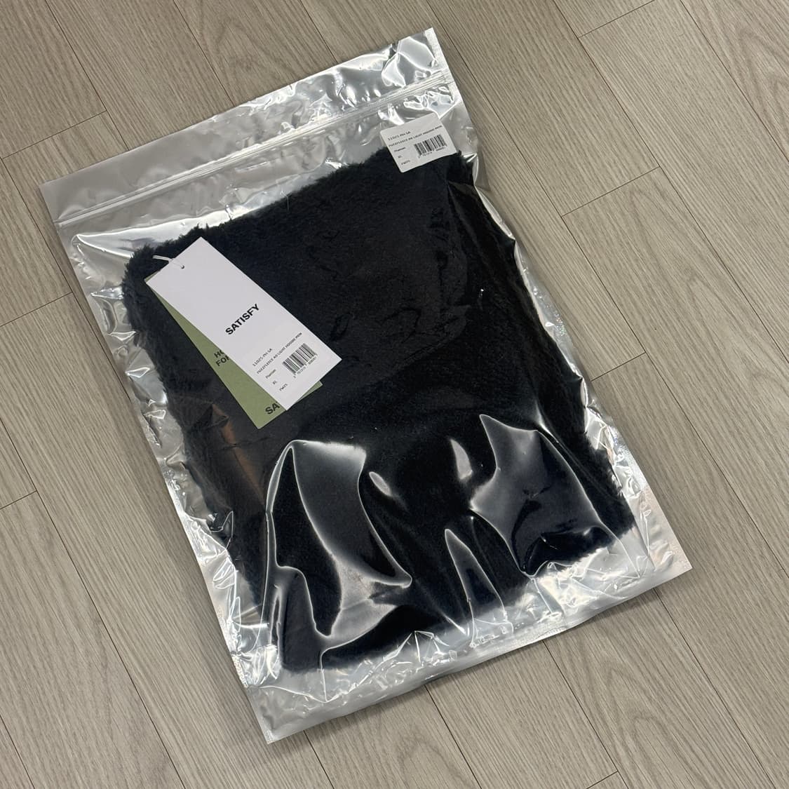 [xl] 새티스파이 퍼즈플리스 AD 라이트 후드 팬텀 새상품급 상품이미지1