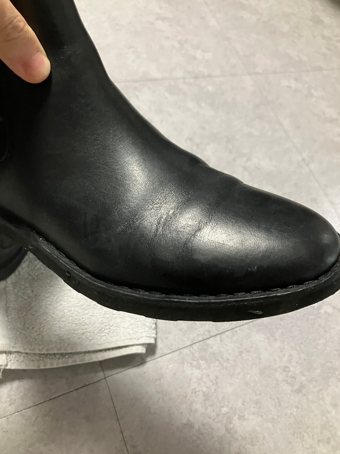 폴로 랄프로렌 첼시 부츠 블랙 255 상품이미지3