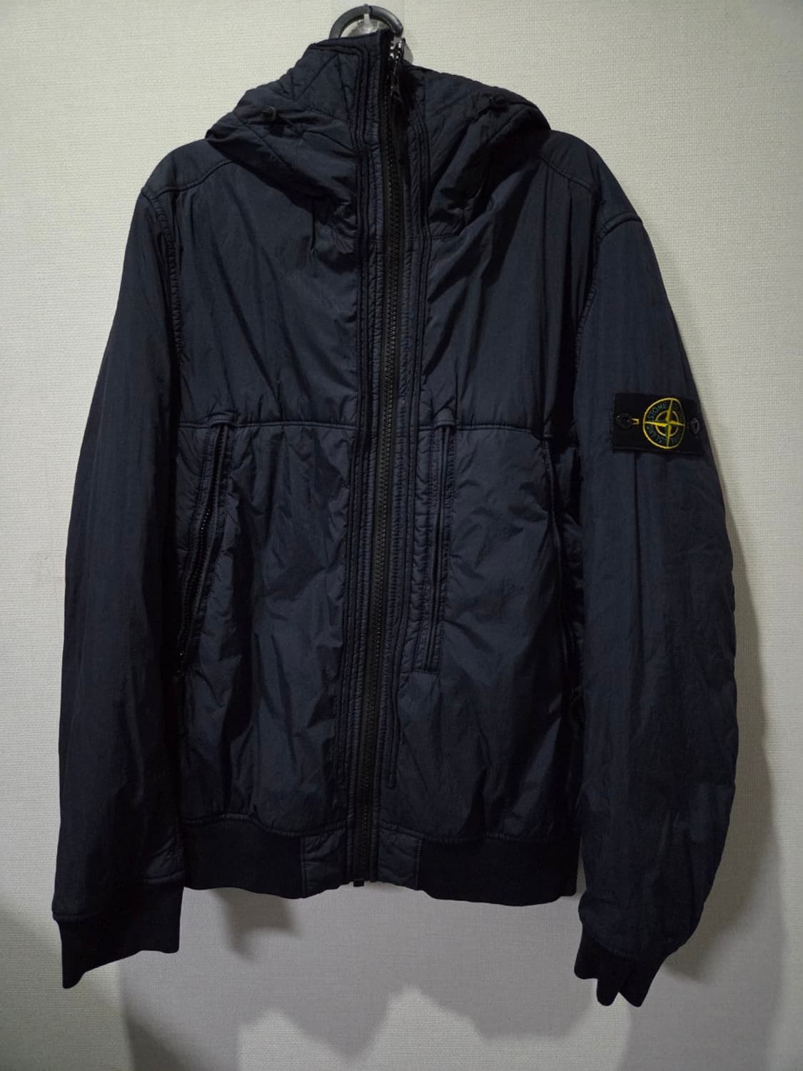 정품 스톤아일랜드 크링클랩스 와펜 후드 점퍼 자켓 95 /M 상품이미지1