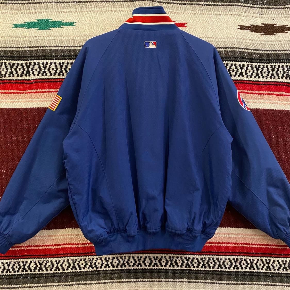 90s USA 마제스틱 시카고컵스 선수용 덕아웃자켓 상품이미지10
