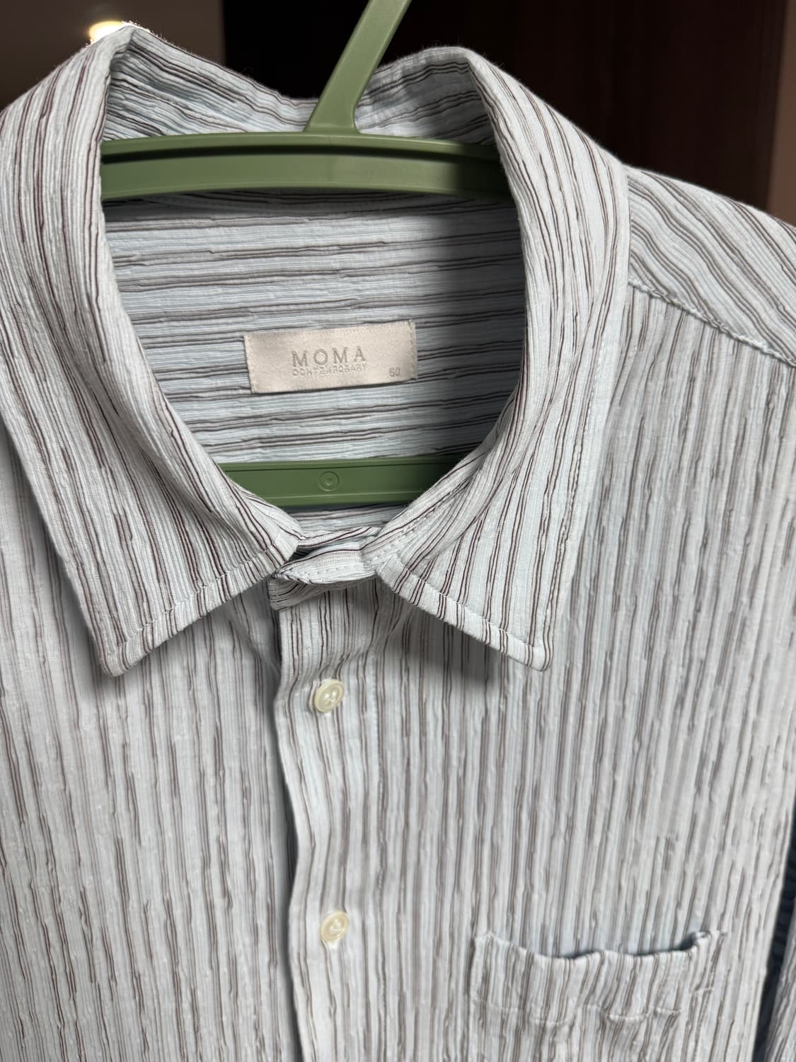 모마디자인 CP 프리츠 우영미원단 블루,베이지 50사이즈 새상품 판매 상품이미지2