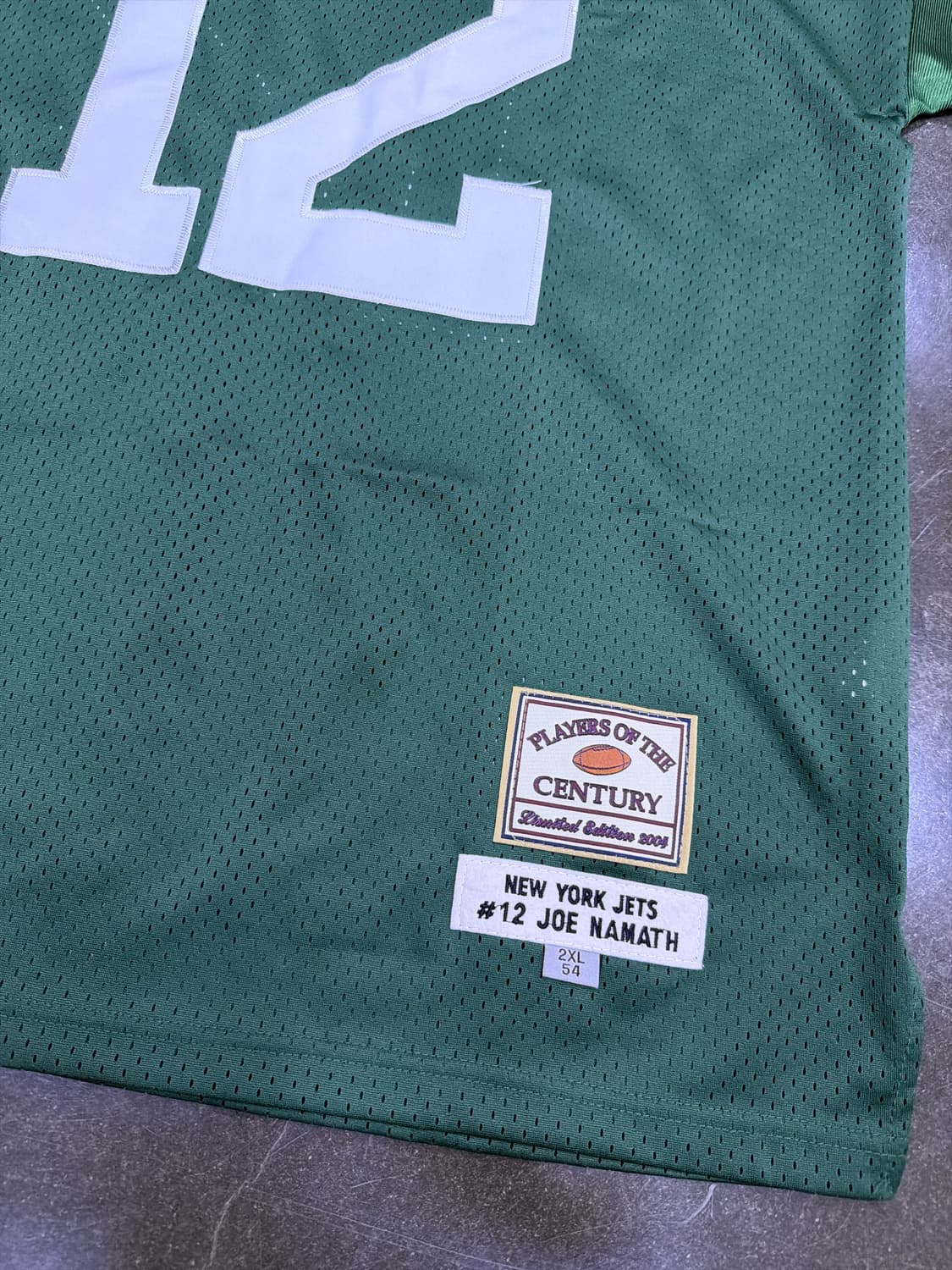 제프해밀턴 NFL 뉴욕 제츠 12 조 네이머스 져지 유니폼 2XL 상품이미지6