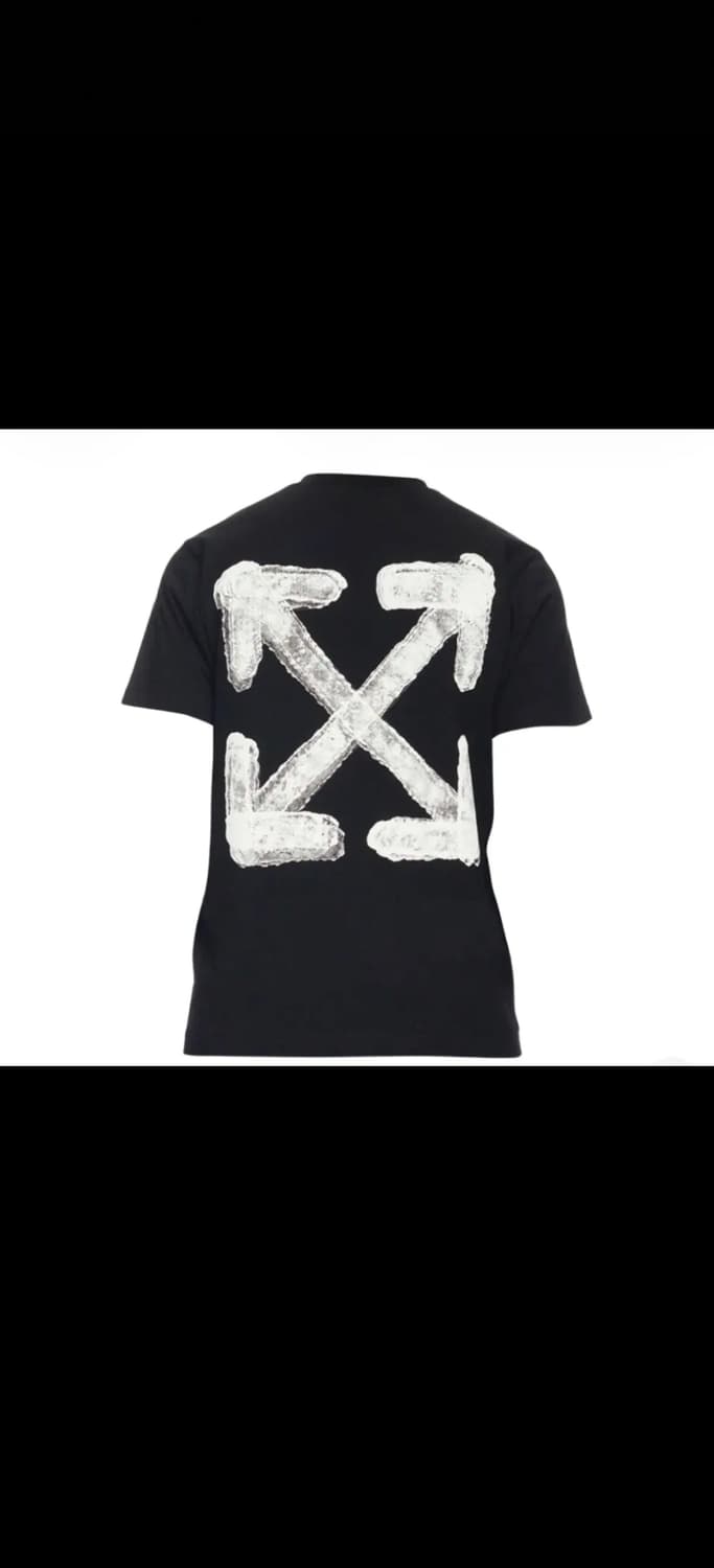 오프화이트 스프레이 애로우 반팔 L 상품이미지1