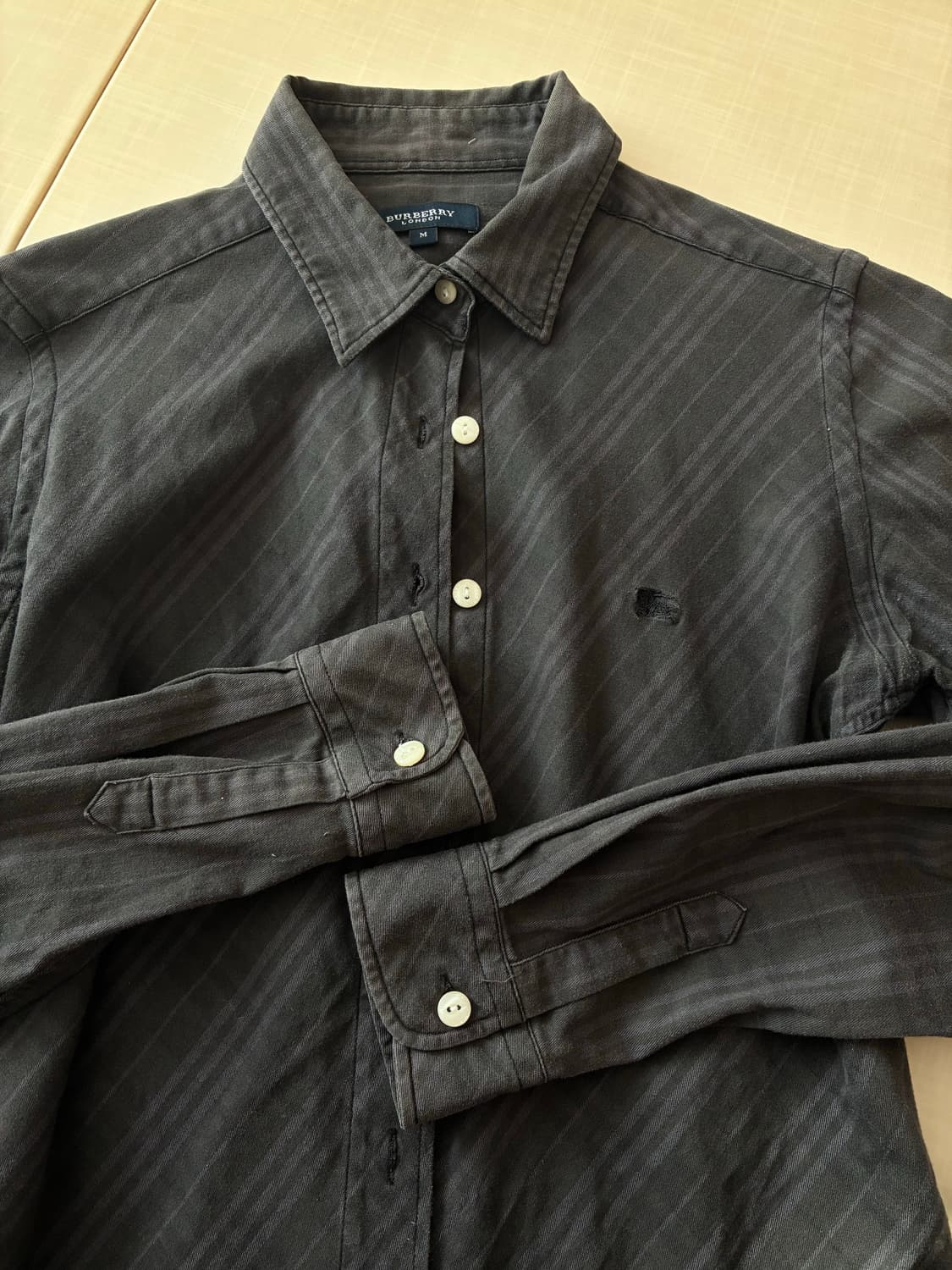 빈티지 버버리 셔츠 상품이미지1