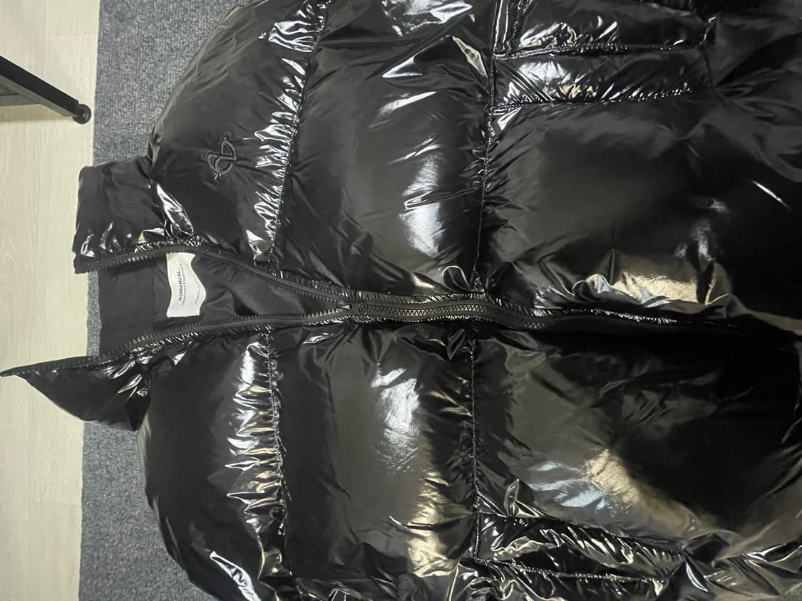 노매뉴얼 루크 덕다운 글로시 패딩 블랙 상품이미지2