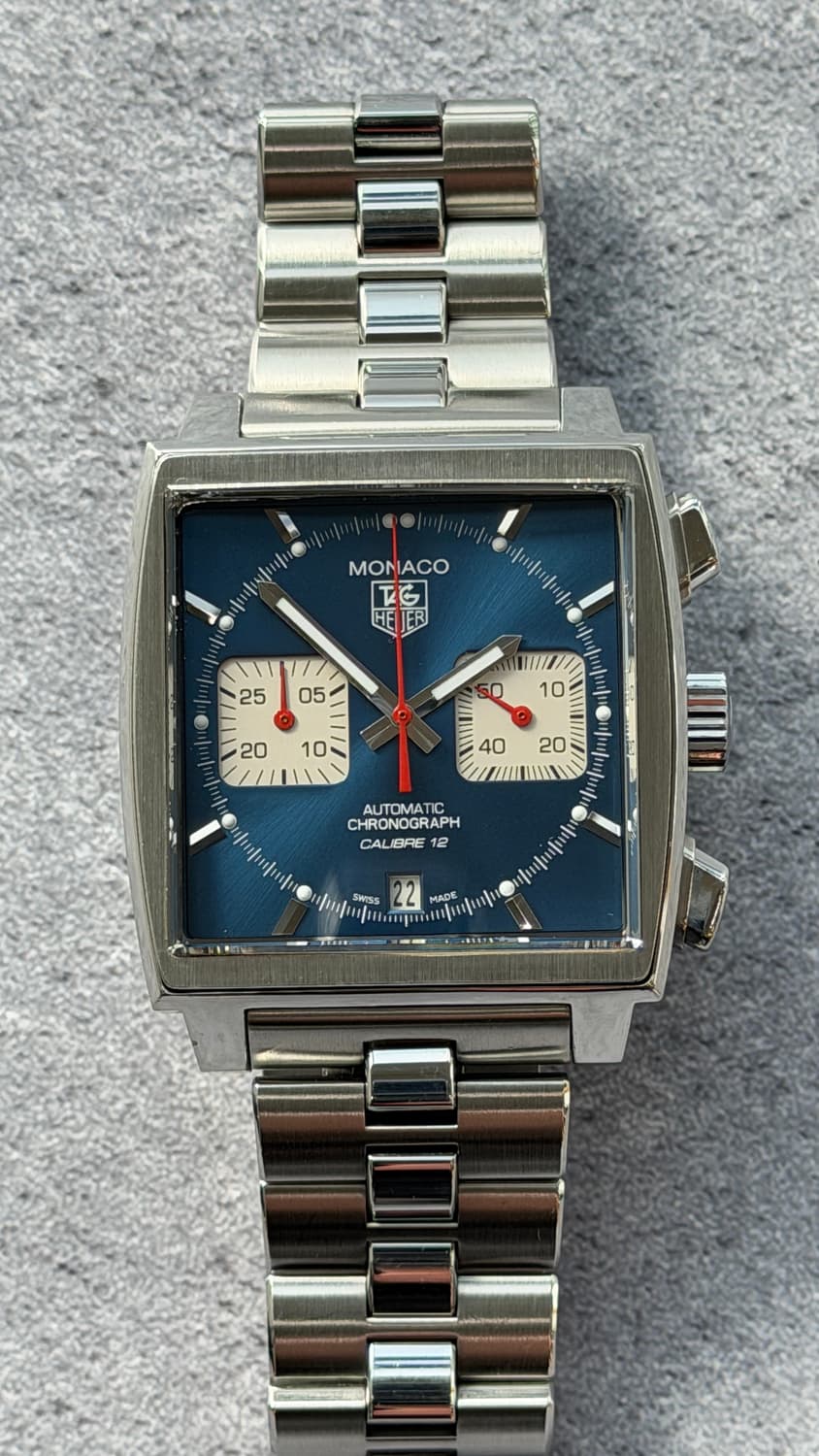 태그호이어 모나코 청판 CAW2111 시계 판매합니다. 상품이미지1