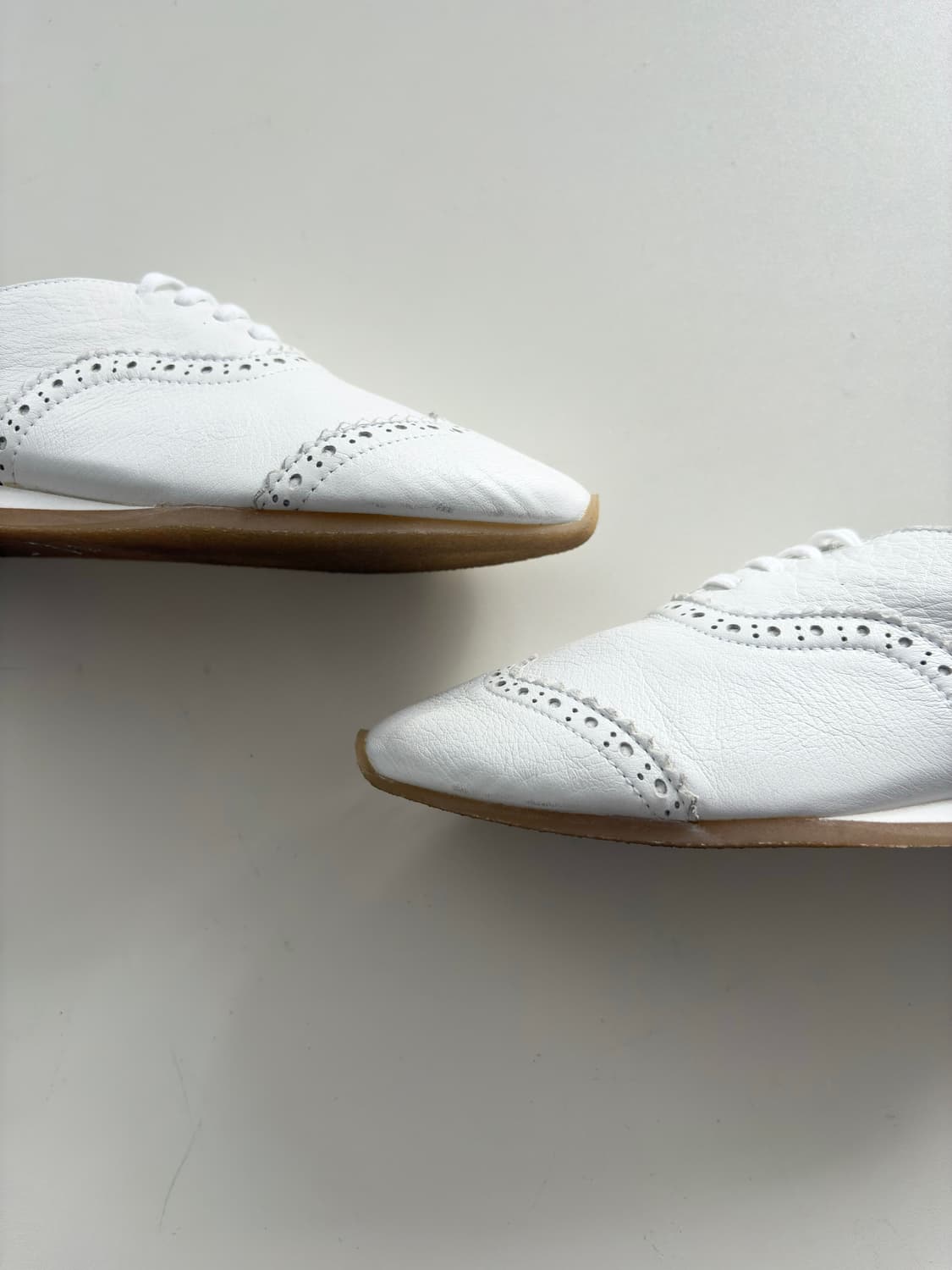 트리코 꼼데가르송 브로그 레더 스니커즈  상품이미지5