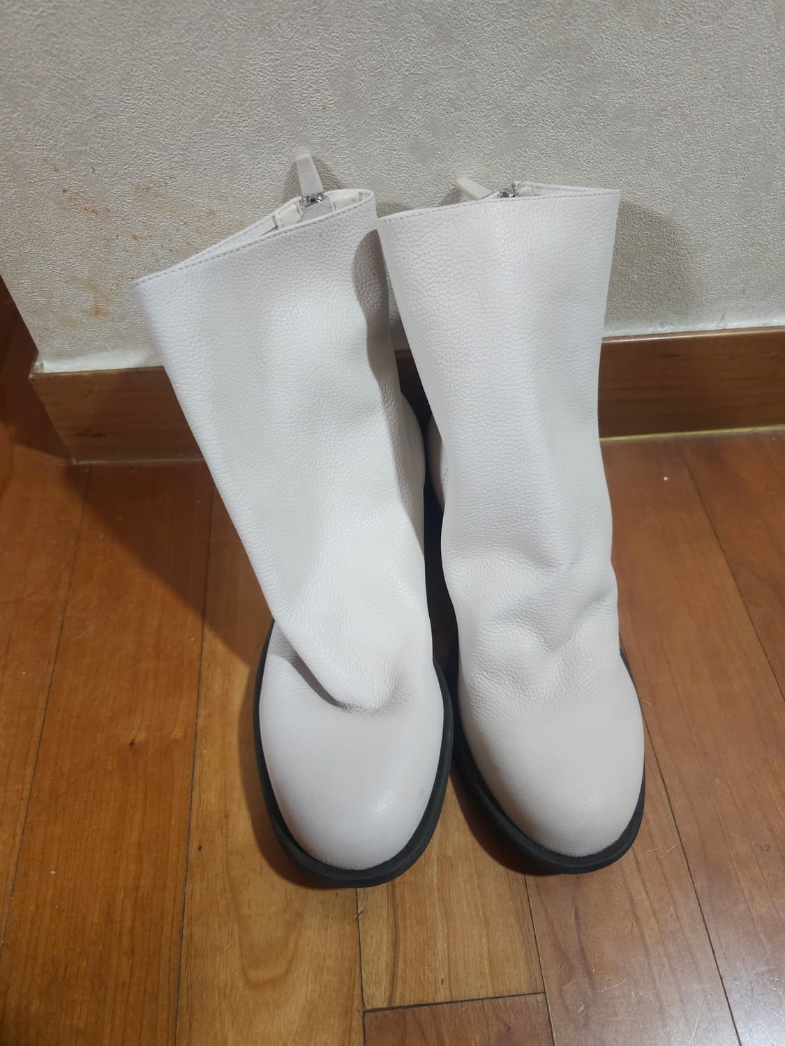 블루코마티 시마 앵클부츠 크림색상 여성 부츠 상품이미지4