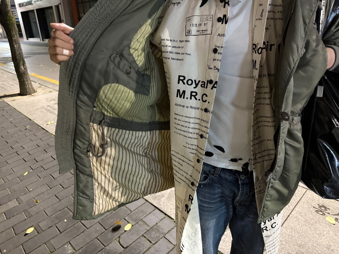 디젤 diesel n3b 패딩 파카 상품이미지4