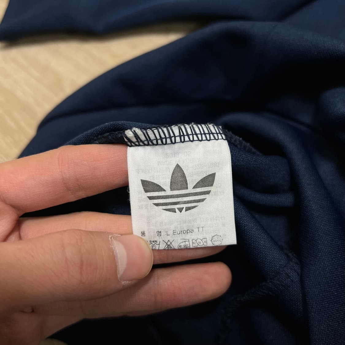 아디다스 여성 사이드라인 유로파 져지 트랙탑 자켓 [네이비] S/90 상품이미지6