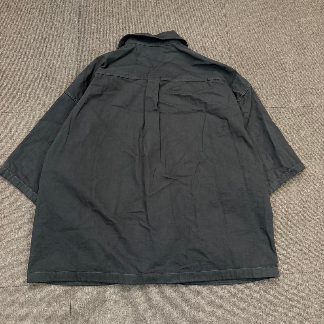 uniqlo u 유니클로 르메르 오버핏 워크셔츠자켓 xl  상품이미지4