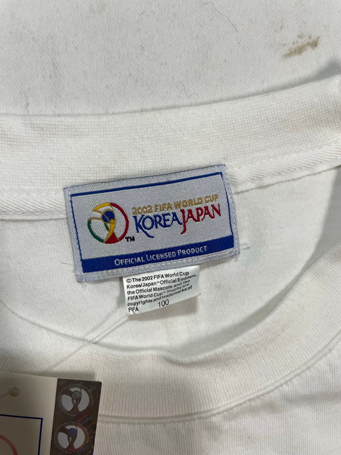 2002 한일월드컵 오피셜 머천 티셔츠 상품이미지4