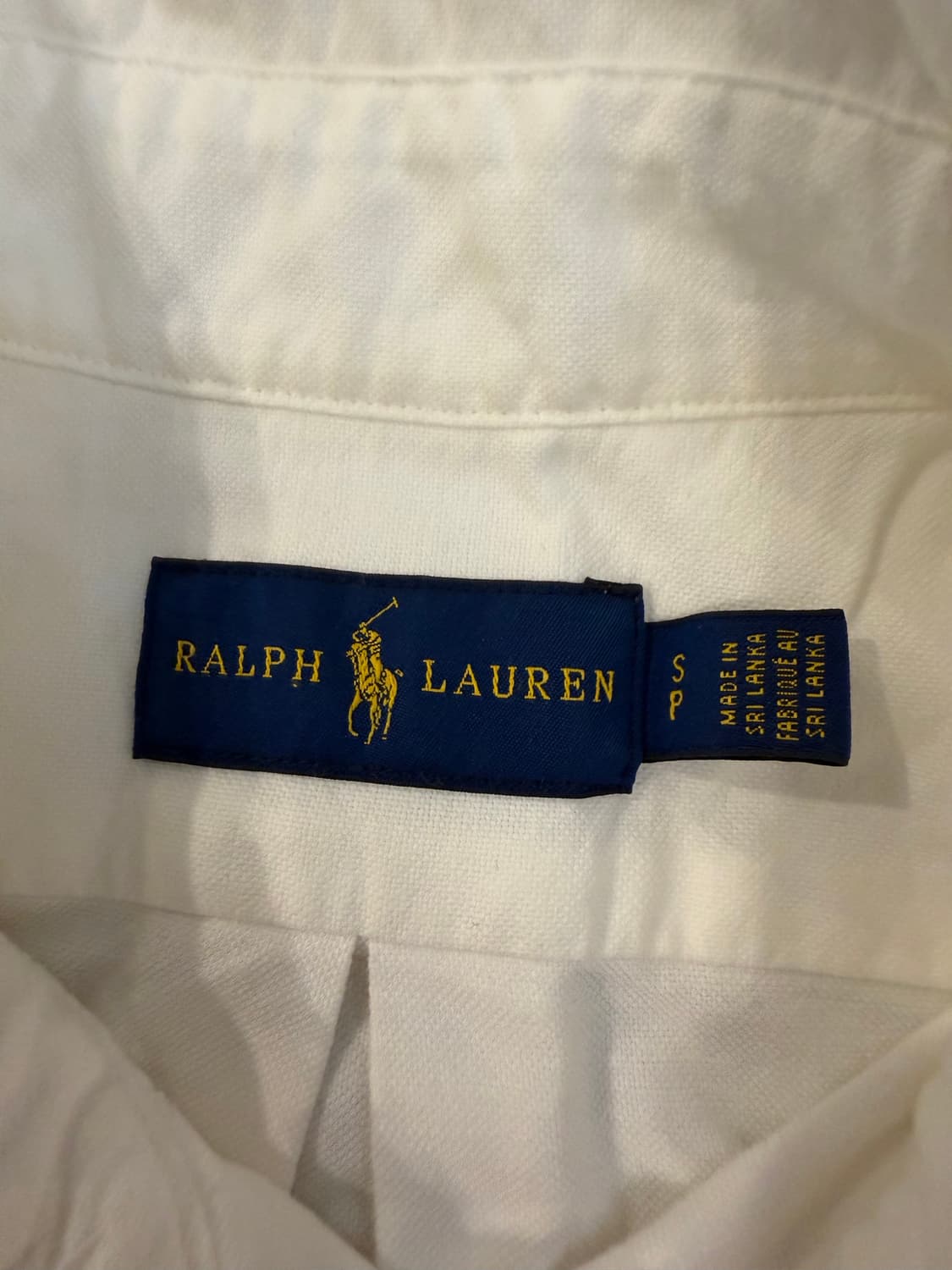 폴로 랄프로렌 옥스포드 셔츠 화이트 상품이미지4