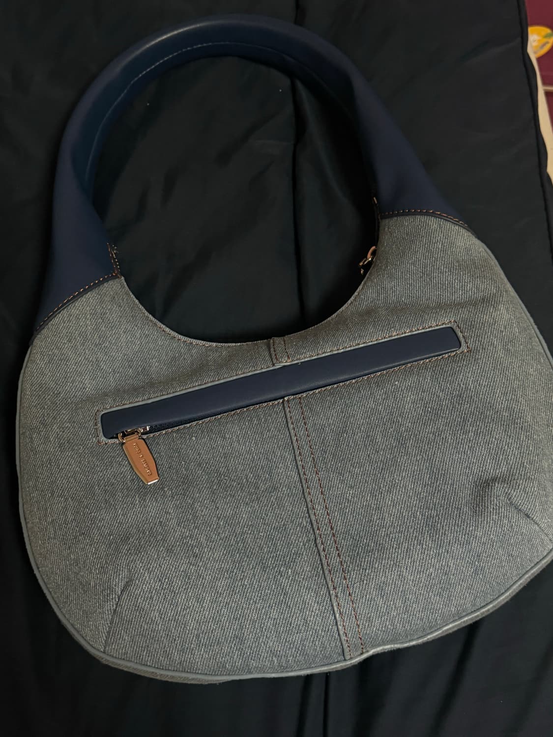 찰스앤키스 데님 숄더백 상품이미지3