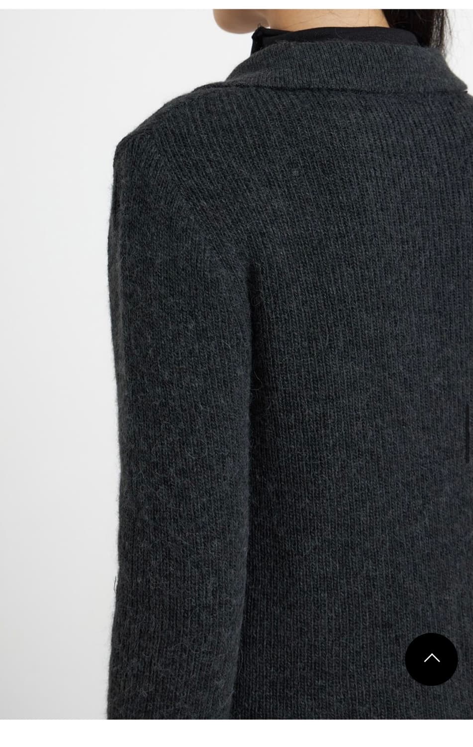 youth 유스 Asymmetric Knit Shirt (s) 상품이미지5