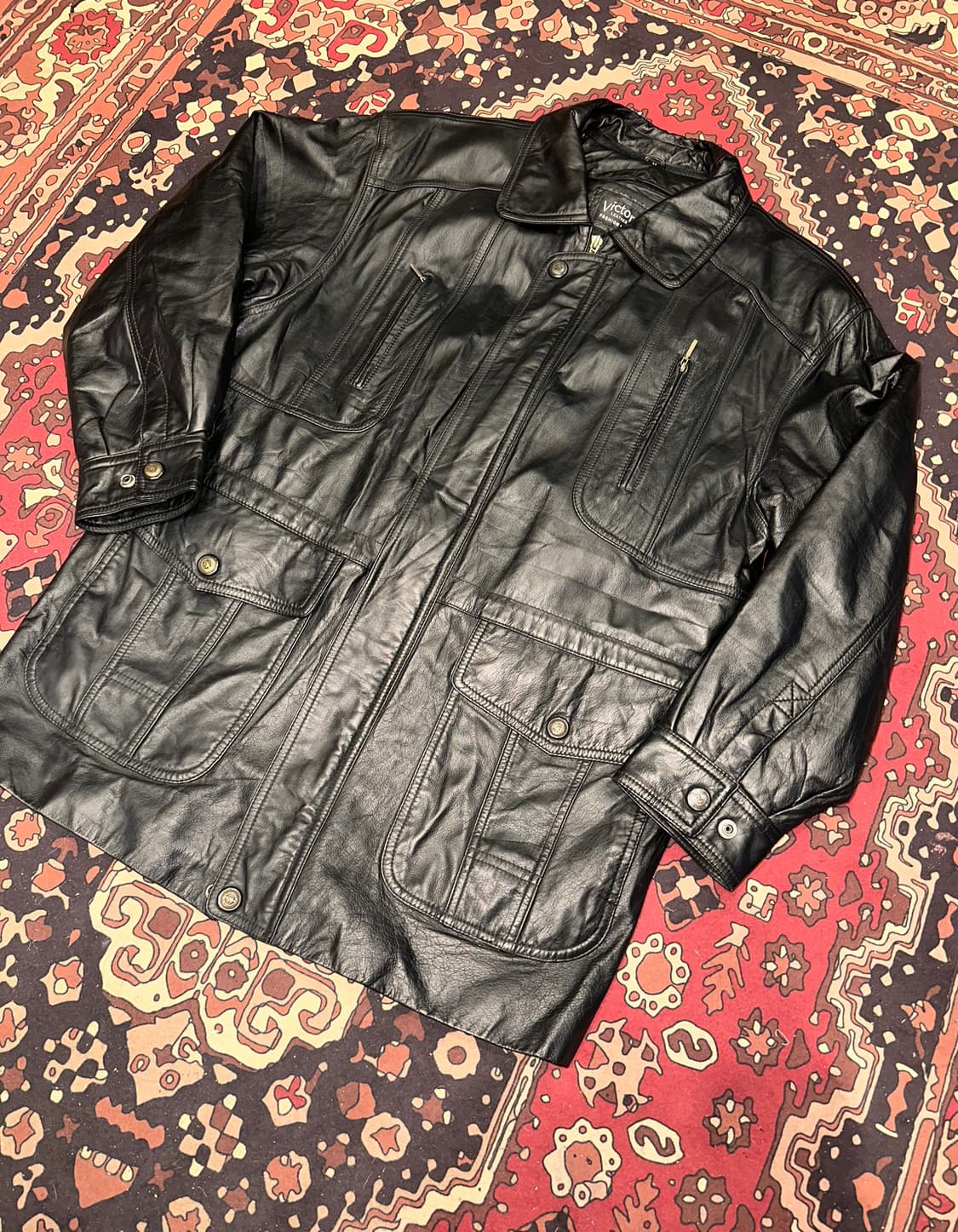 ( L-XL ) 가죽자켓 가죽카코트 가죽코트 레더자켓 가죽자켓 양가죽 상품이미지2