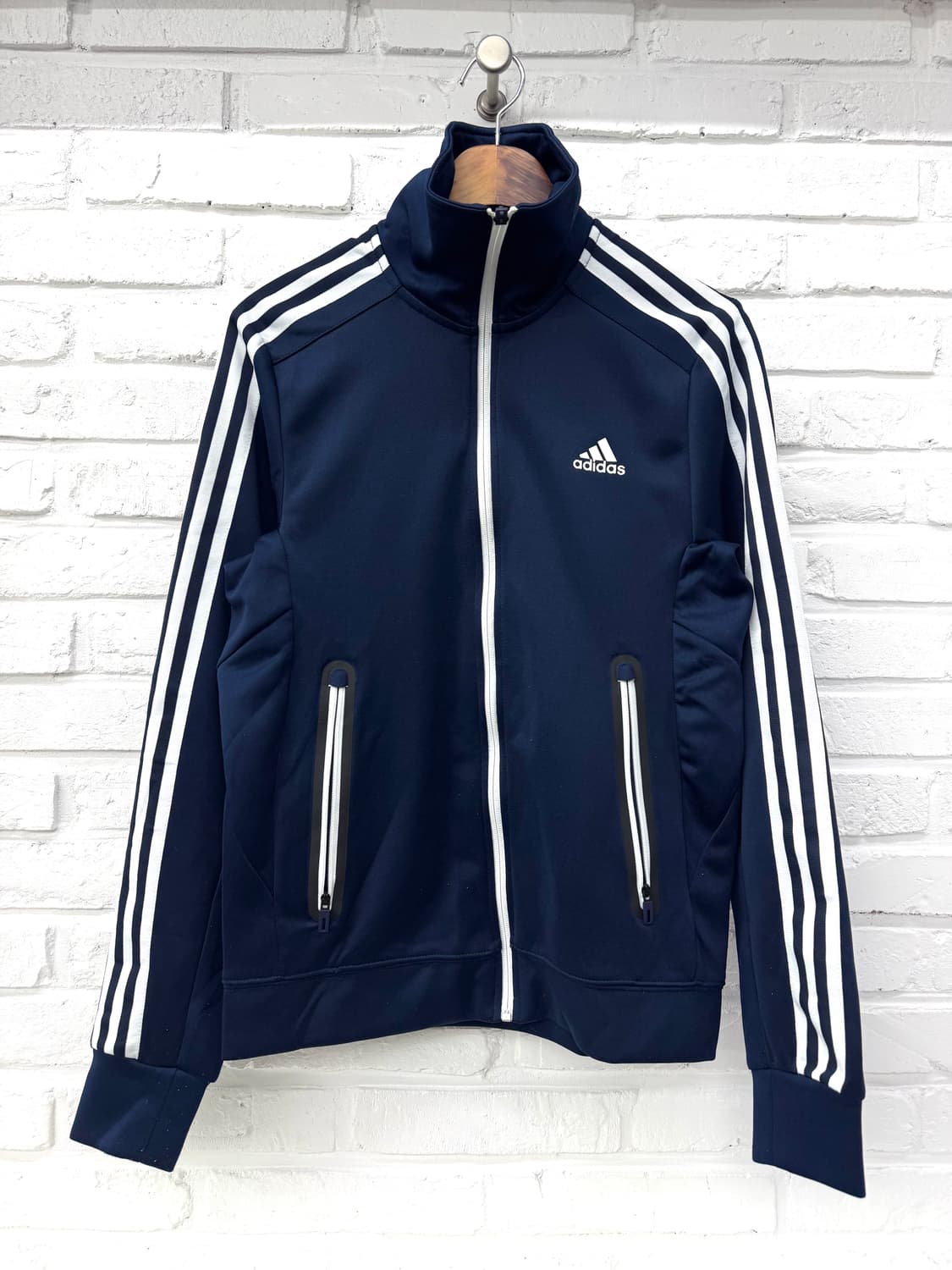 아디다스 네이비 화이트 트랙탑 져지 상품이미지3