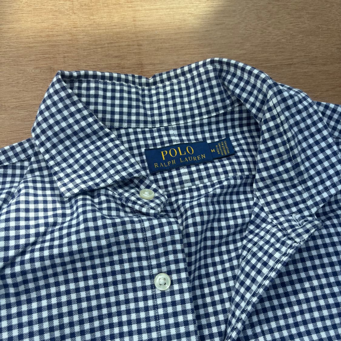 Polo Ralph Lauren Navy Check Shirt 상품이미지4
