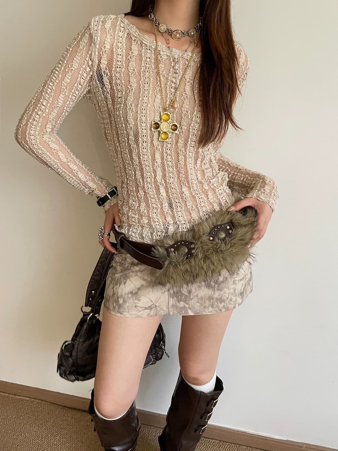 퍼리 Y2K 벨트 상품이미지2