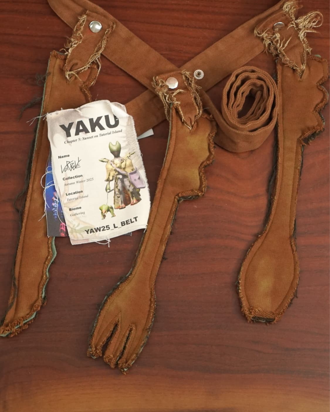Yaku 25AW 커틀러리 스트랩 상품이미지1