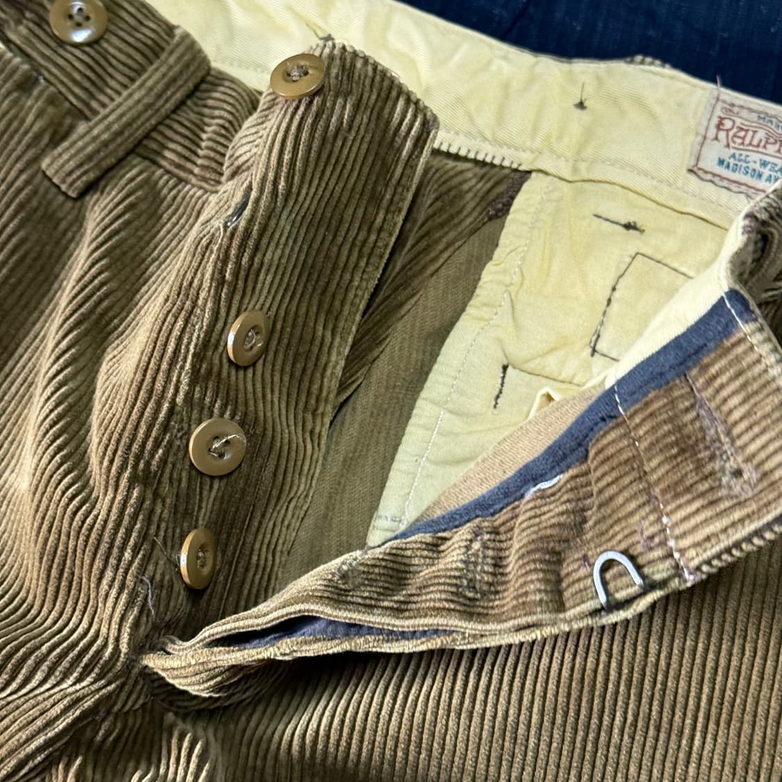 90's 복각 폴로 랄프로렌 올웨더 코듀로이 팬츠 30 상품이미지2