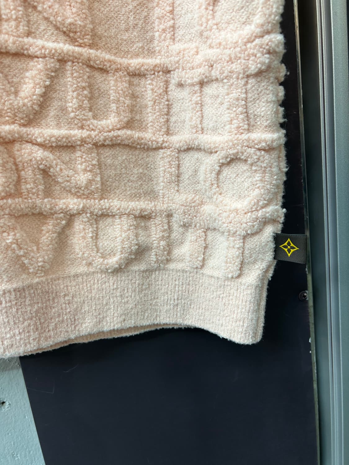 S/ 루이비통 텍스처드 테리 폴로 니트 상품이미지6