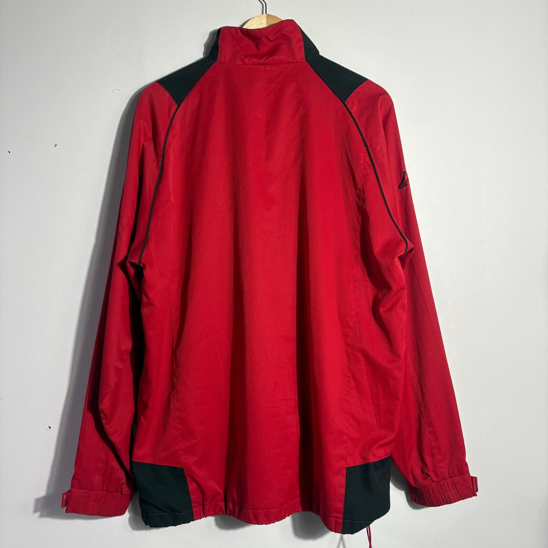 카파 레드 배색 집업 바람막이 자켓 (무료배송) 상품이미지6