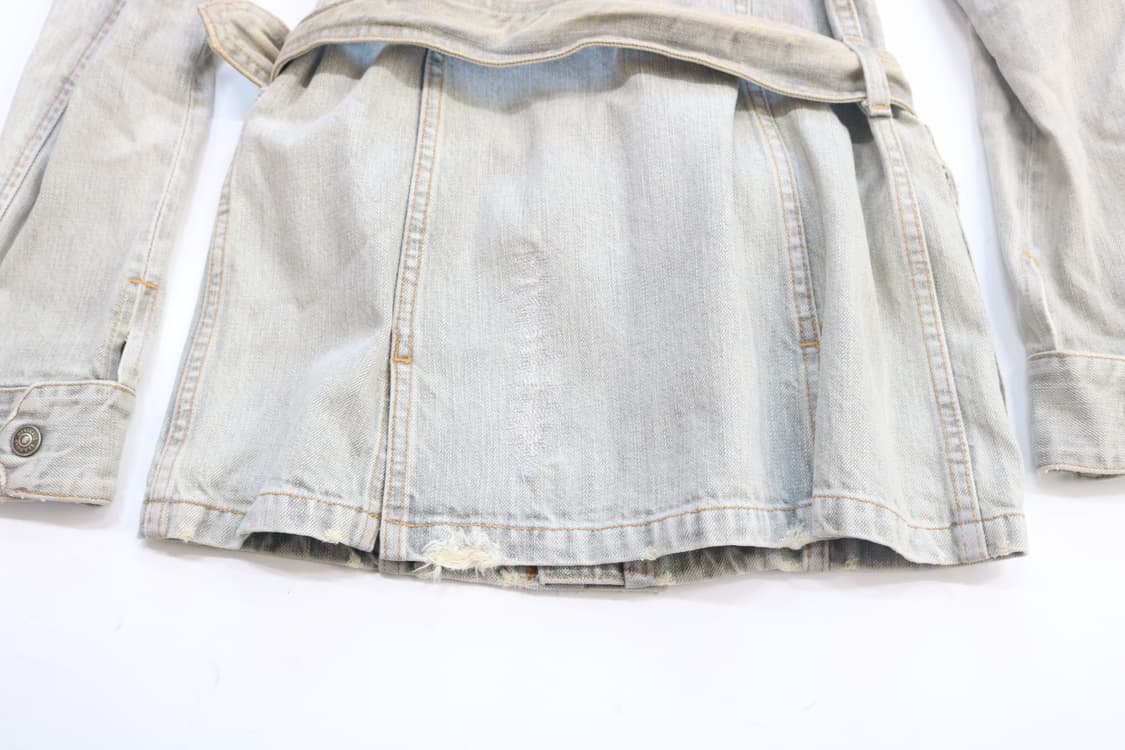 히스테릭글래머 킨키 진 빈티지 벨티드 데님 사파리 자켓 상품이미지7