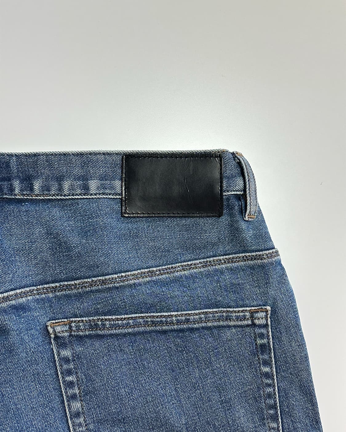 띠어리 데님 연청 팬츠 상품이미지3