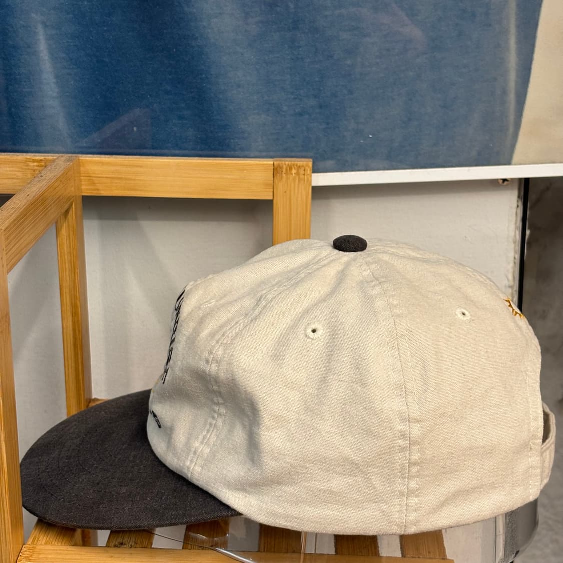 헬로 선라이즈 아치 로고 6패널 캡 OS 상품이미지3