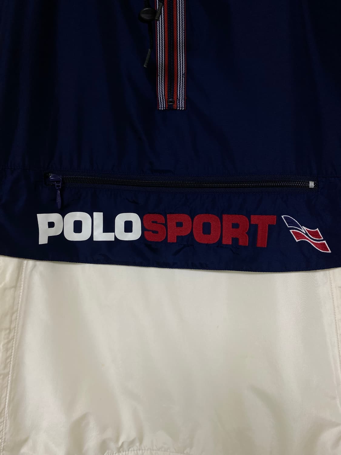 1995년 POLO SPORT 폴로스포츠 스펠아웃 아노락 OG 상품이미지5