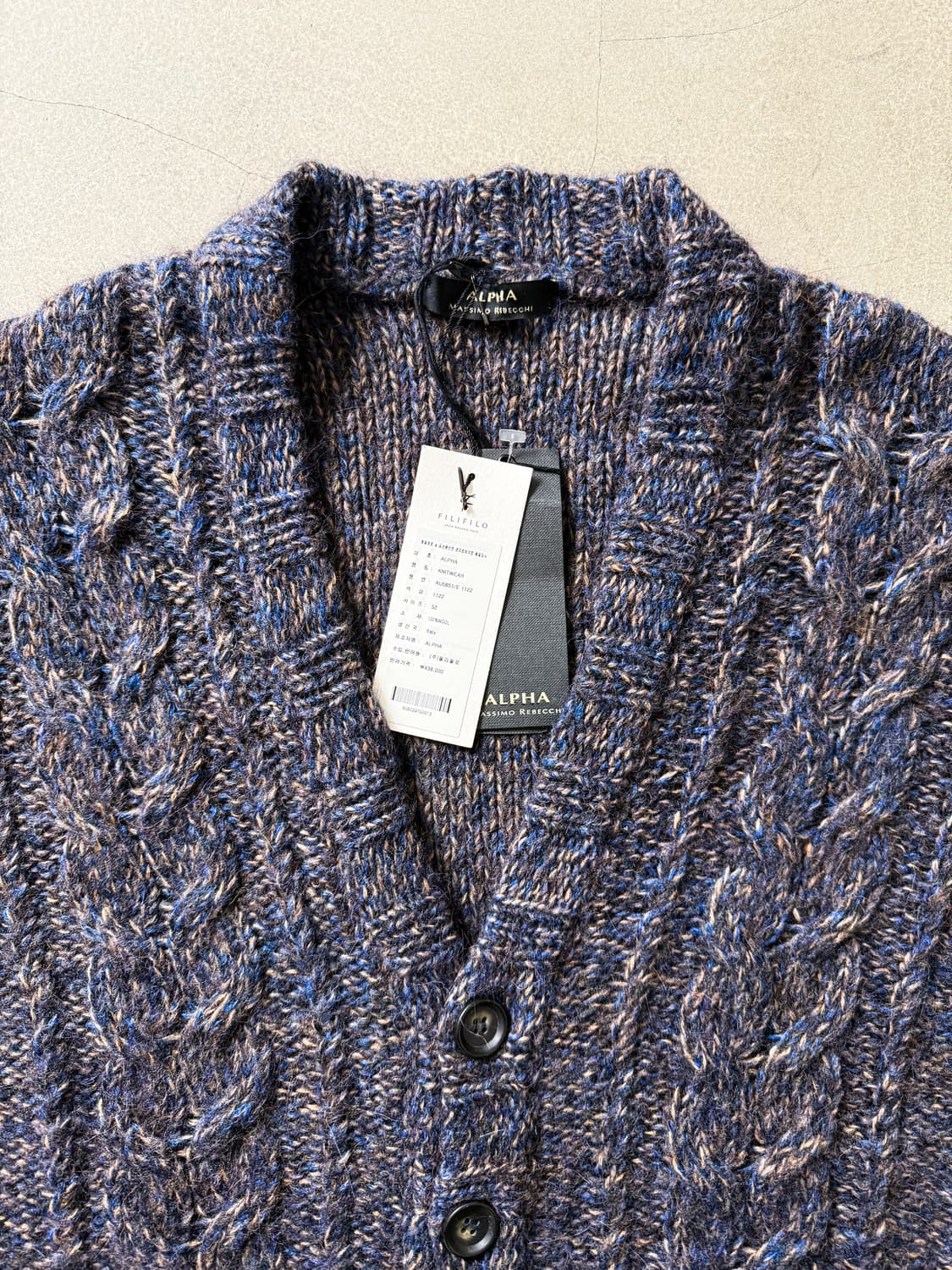 Alpha Massimo Rebecchi Cardigan 상품이미지3