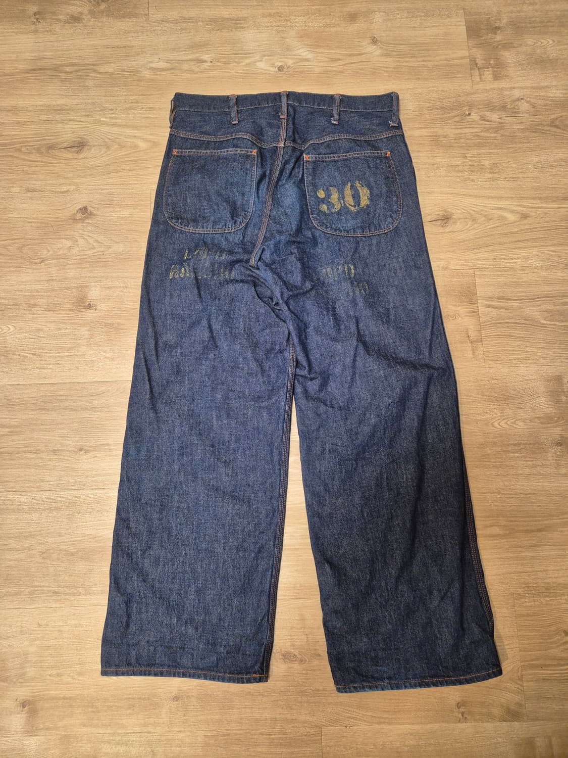 L) Bowwow 바우와우 LBPD 프리즈너 데님팬츠 상품이미지3