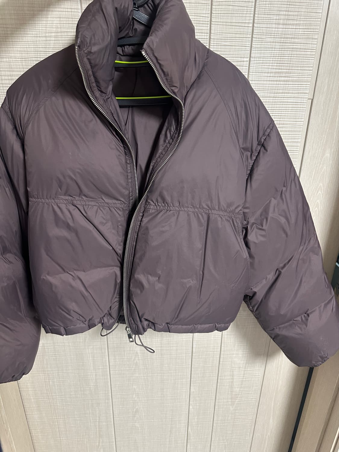 덕다운 100 크롭패딩 새상품 상품이미지1