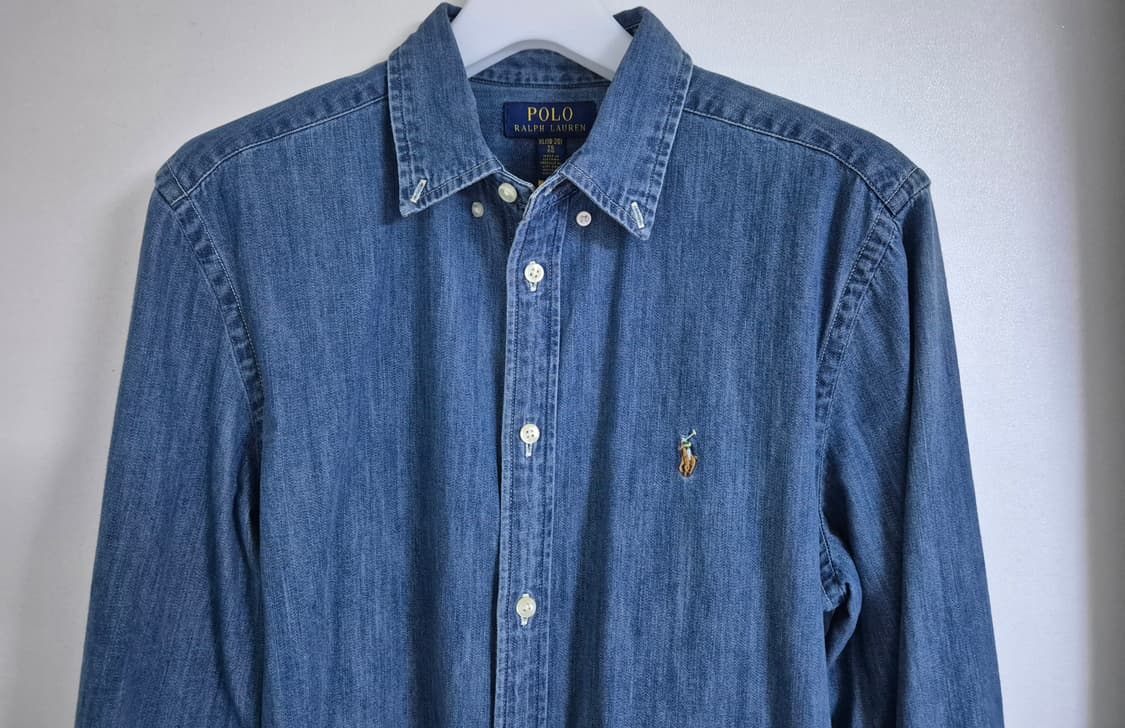 폴로랄프로렌 차일드 데님 셔츠 XL 상품이미지2