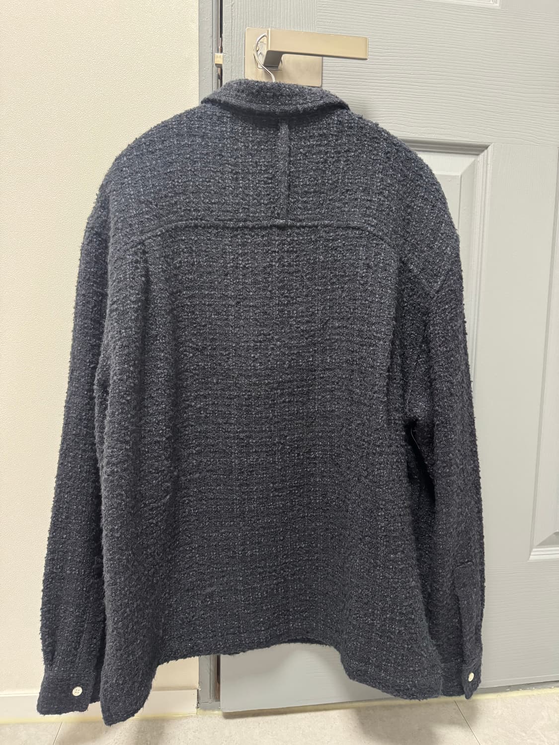 youth 유스 트위드 하프 집업 니트 m사이즈 비헤비어 바스통 드레익스 상품이미지2