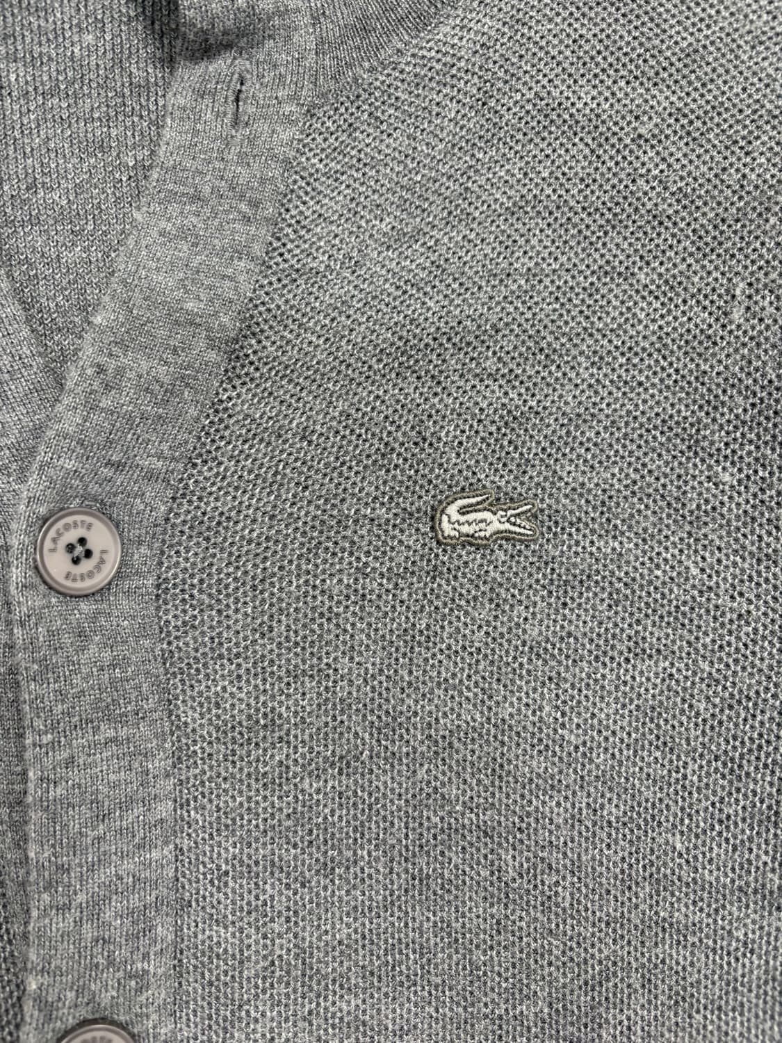 라코스테 가디건 그레이 상품이미지6