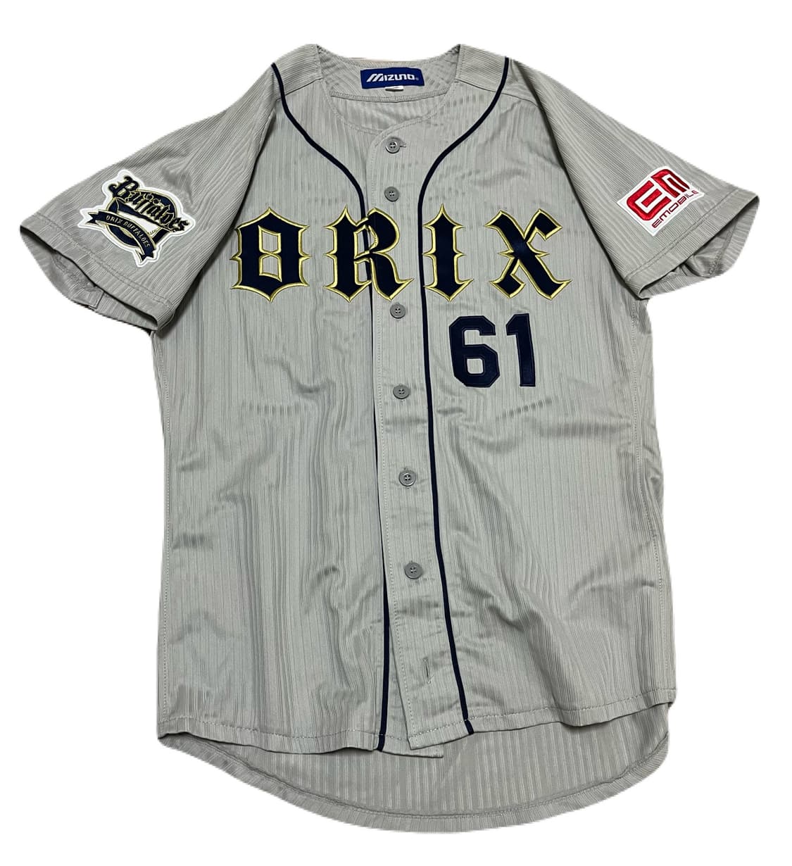 박찬호 오릭스 버팔로스 어웨이 그레이 미즈노 정품 유니폼 상품이미지1