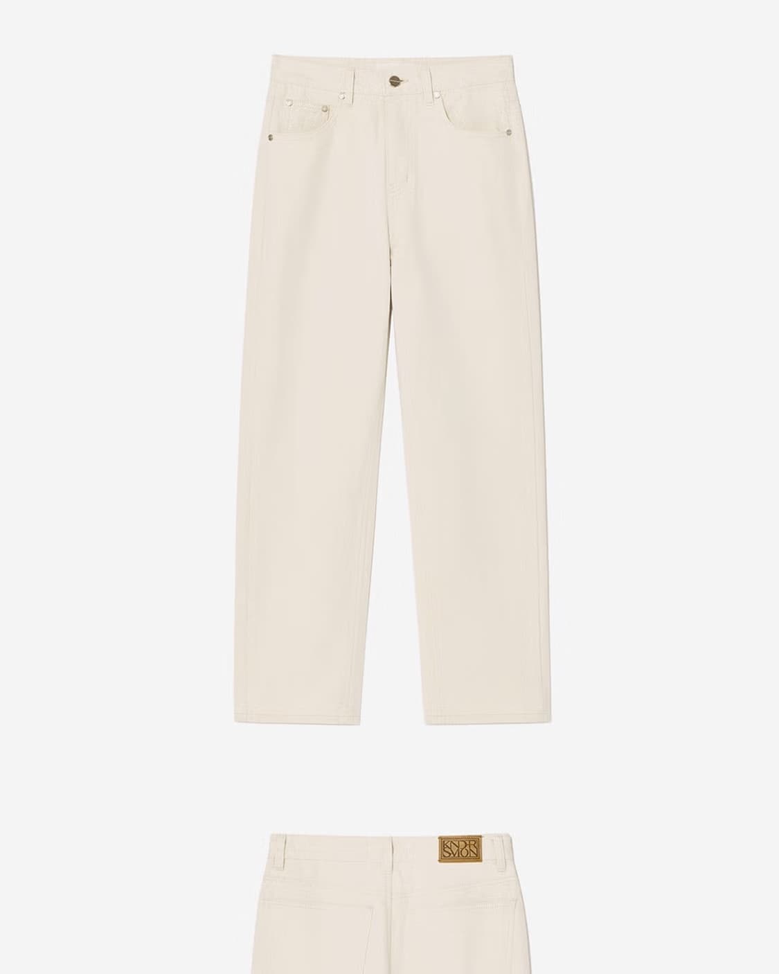 킨더살몬 크림 데님 S (pique denim) 상품이미지4