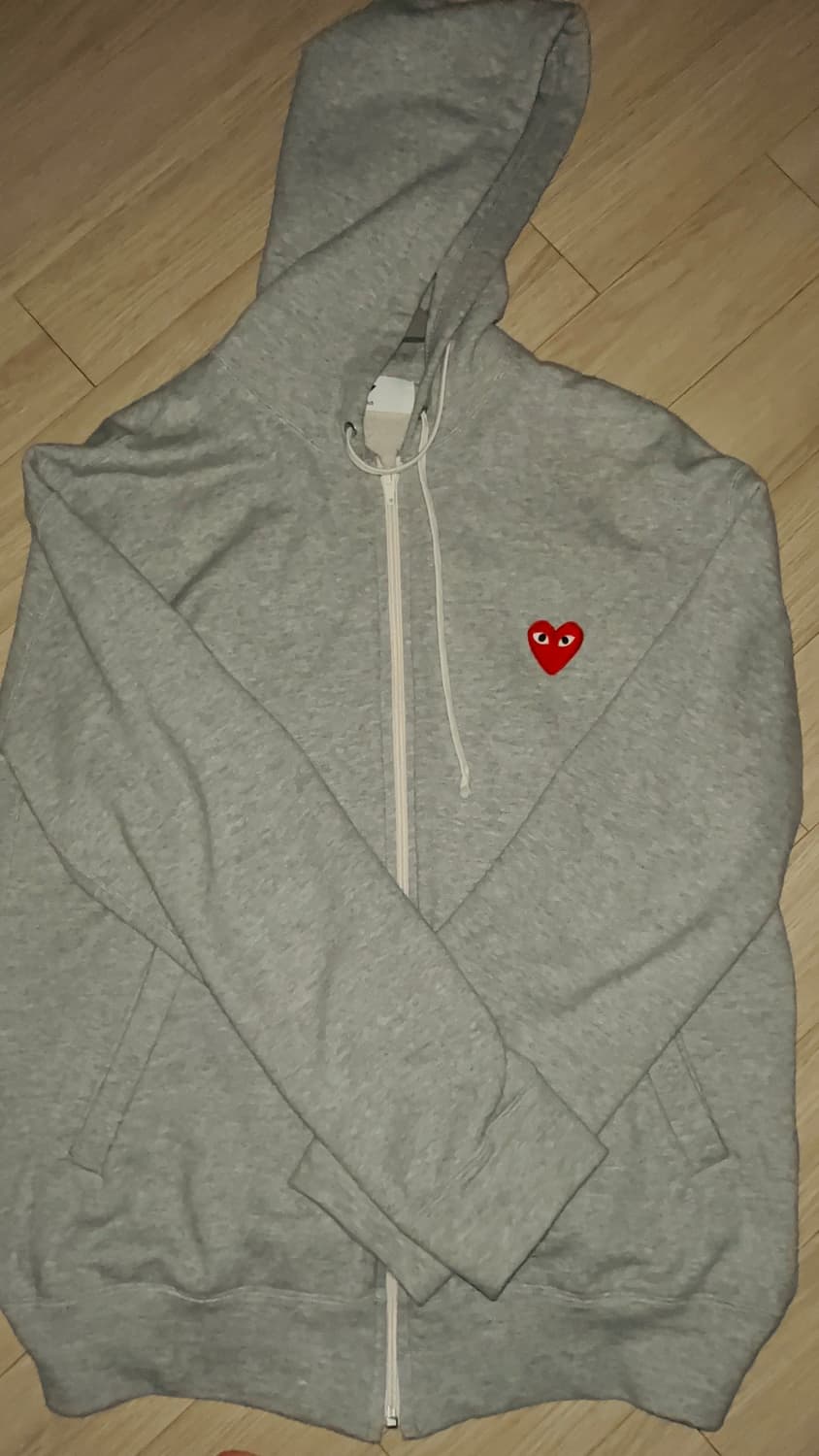 정품 꼼데가르송 후드집업 상품이미지8