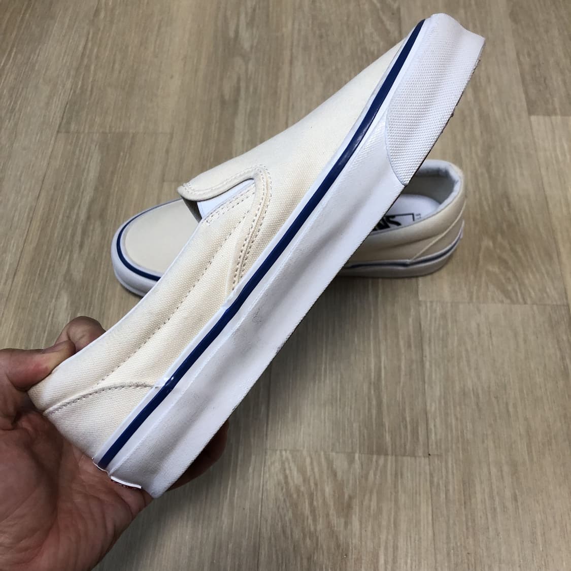 (260) 반스 볼트 VANS VAULT 신형 슬립온 아이보리 상품이미지5