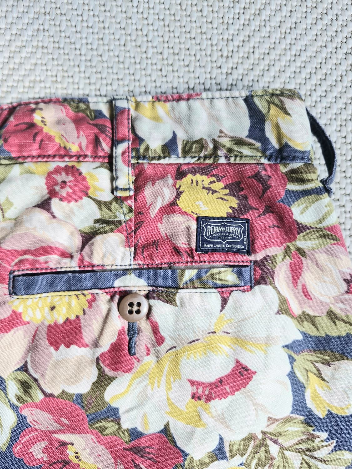 폴로 데님앤서플라이 블루 플로럴 쇼츠 30 상품이미지4