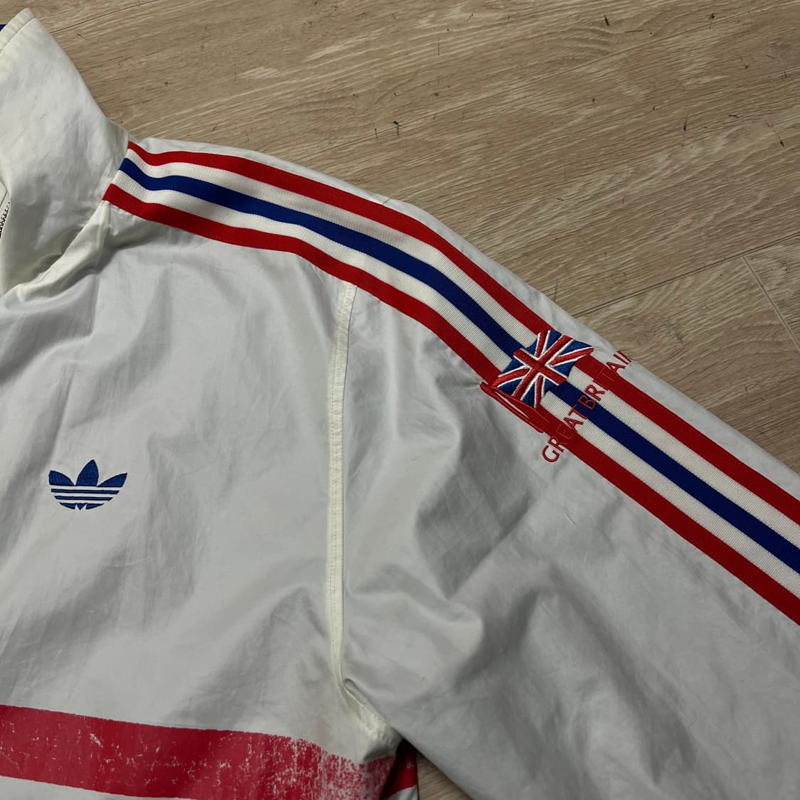 아디다스 데일리 톰슨 리버시블 바람막이 자켓 [블루/화이트] XL/105 상품이미지2