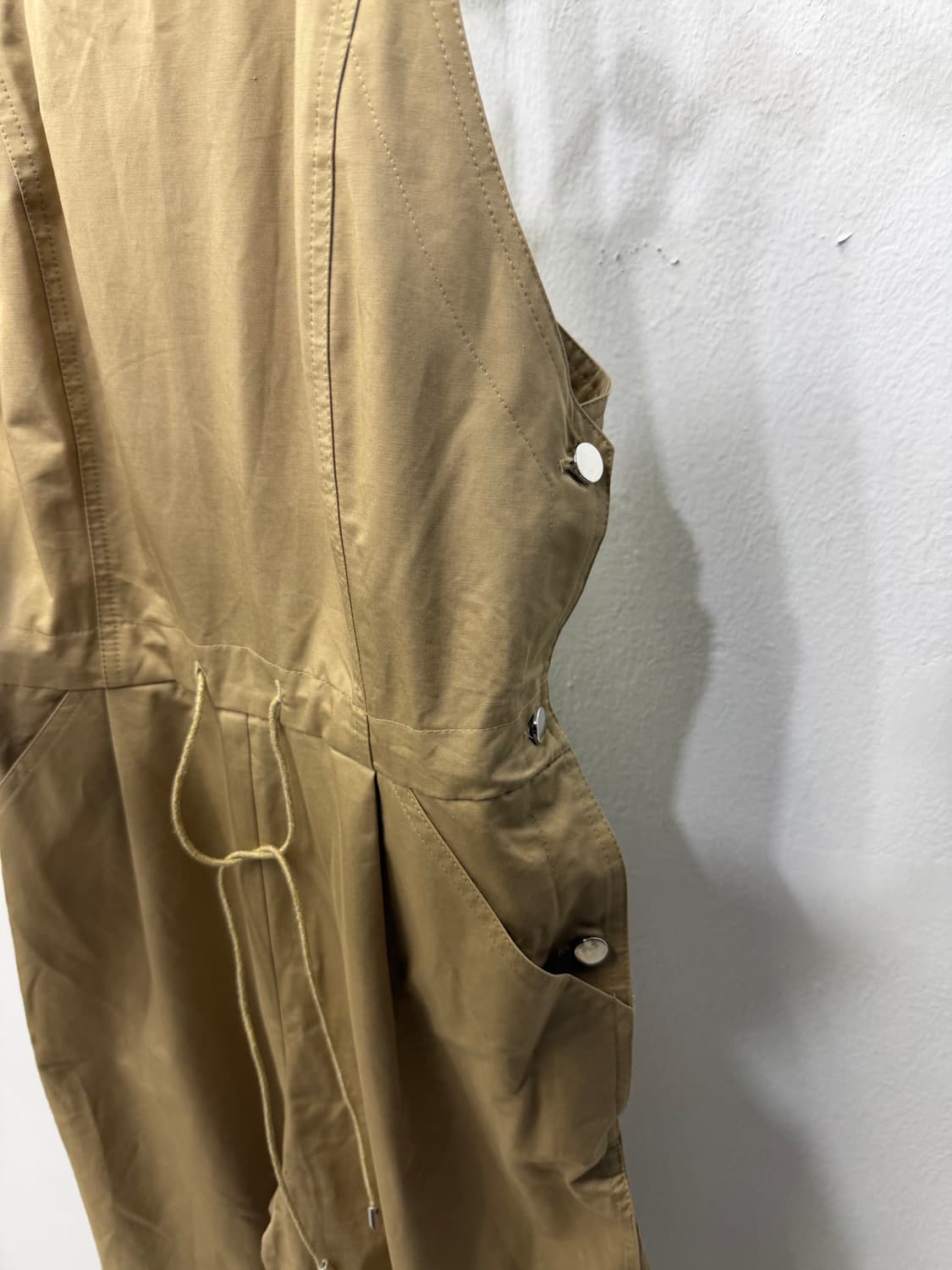 정품) 마쥬 여성 베이지 멜빵 바지 점프수트 1 상품이미지3